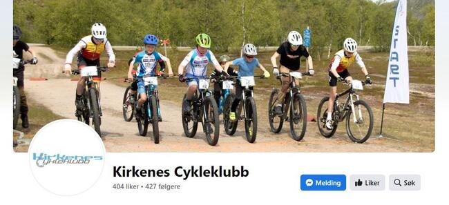 Facebookside Kirkenes Cykleklubb