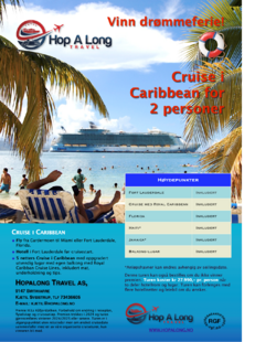 Cruise i Caribbean