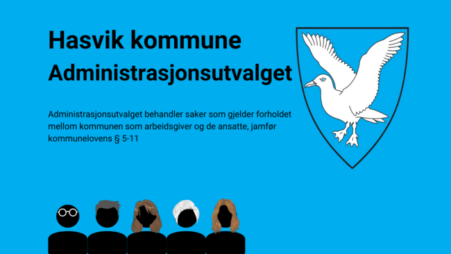 illustrasjon av administrasjonsutvalget i hasvik kommune