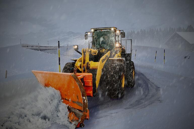 hjullaster snørydding