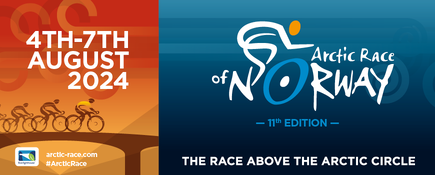 Arctic Race of Norways logo og datoene 4. - 7- august 2024