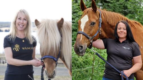 Ulrika Backan, prosjektleder På farten i Sverige, og Gunn Elisabeth Skullerud, prosjektleder i Norge.