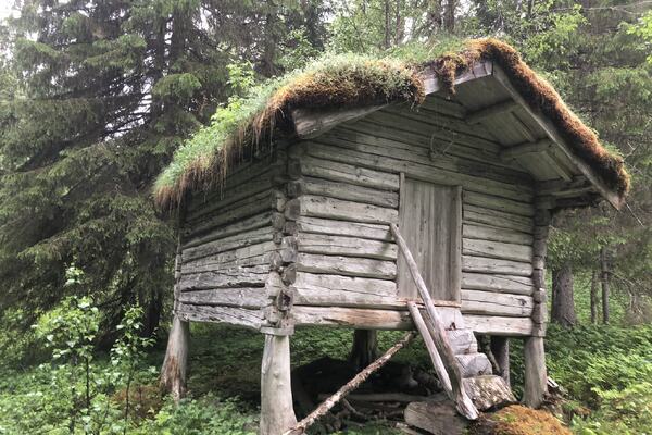 Stabbur, Bergli, Hatfjelldal kommune