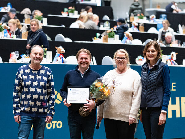 Fra prisutdelingen på Agria Oslo Horse Show. Foto: Helene Gjerde Aamdal