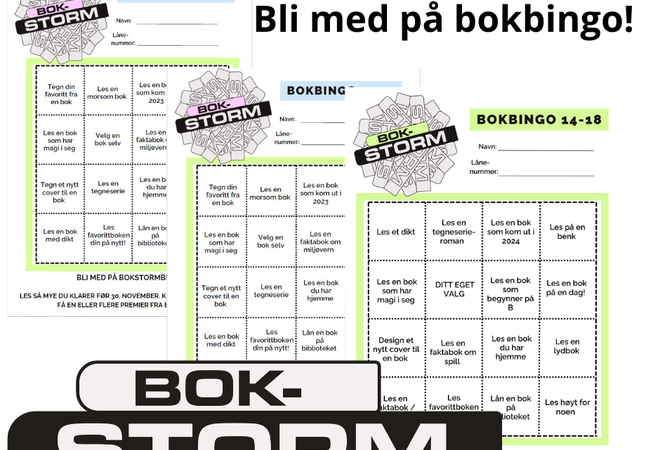 Plakat Bokbingo