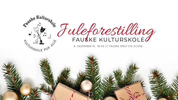 plakat juleforestilling 2024