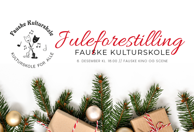 plakat juleforestilling 2024