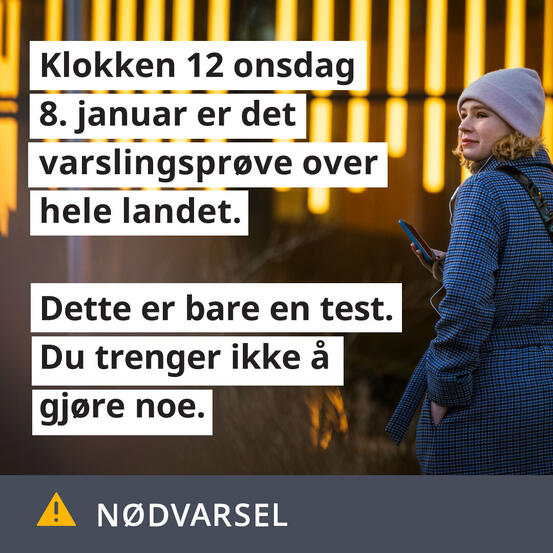 Nødvarsel