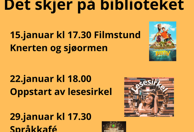 Det skjer i biblioteket - kort oppsummert