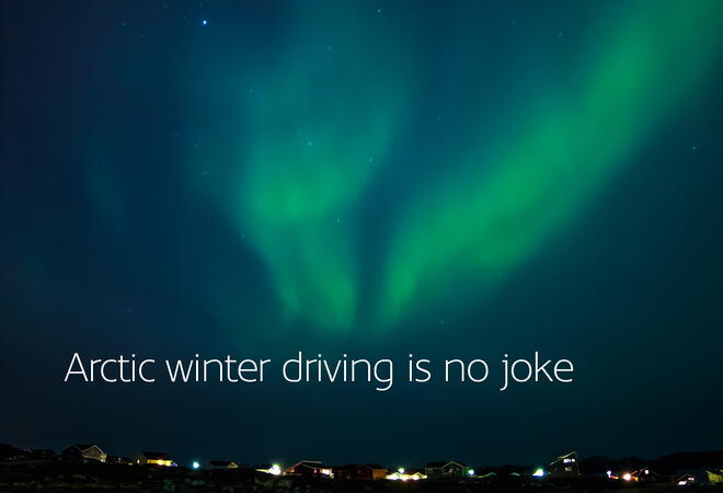 Arctic Winter Driving