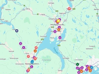Bildet er et kartutsnitt som viser sirkulærkartet, som er omtalt i teksten.