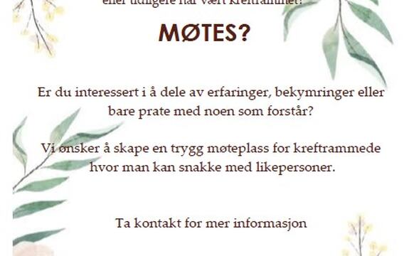 Møteplass for kreftrammede