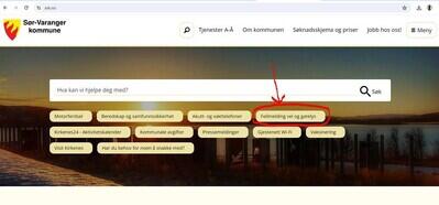 feilmelding vei og gatelys