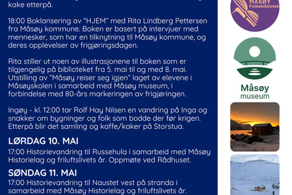 program frigjøringsdagen 2025 måsøy kommune