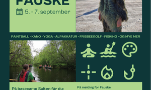 Plakat for Basecamp Fauske