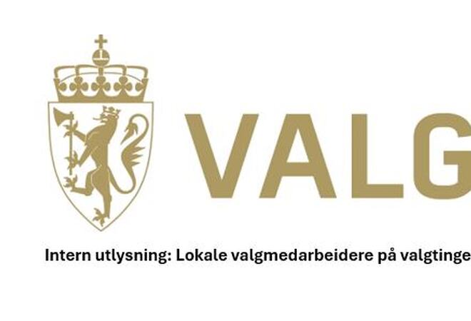 Intern utlysning valgmedarbeidere