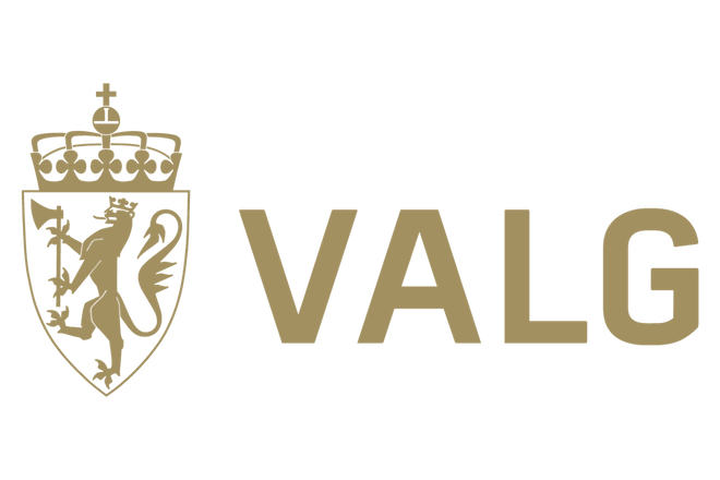 Valglogo gult 2025