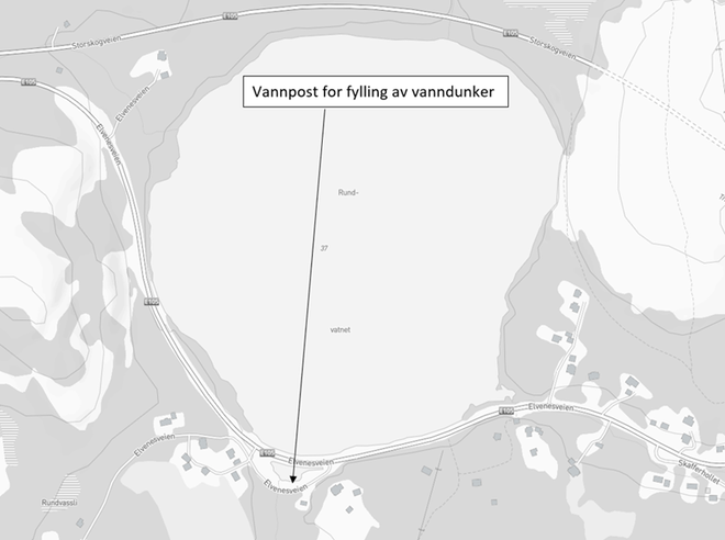 Vannpost Elvenes