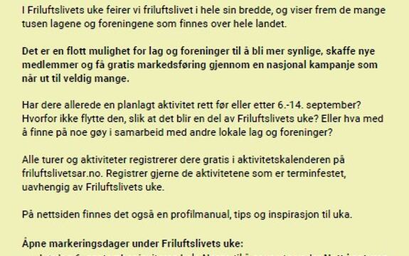 friluftslisvuke