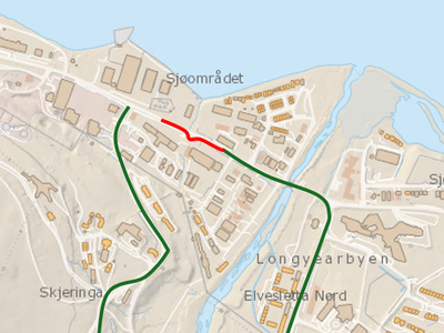 Midlertidig stenging av Vei 600 2