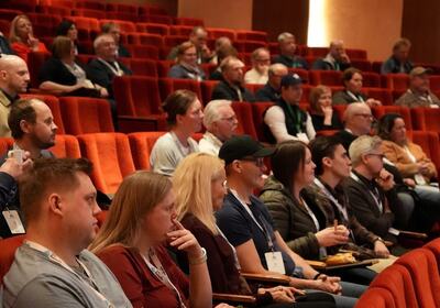 Campingkonferansen er en fin blanding av faglig input og gode møter med kolleger fra hele landet. (Foto: NHO Reiseliv)