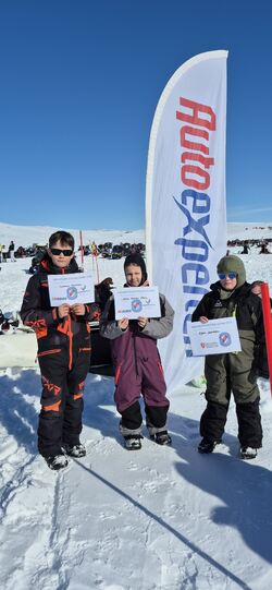Marthinsen Bil og Lakk 4000kr fisk, 2000kr fisk og Gavekort Kåfjord kommune.