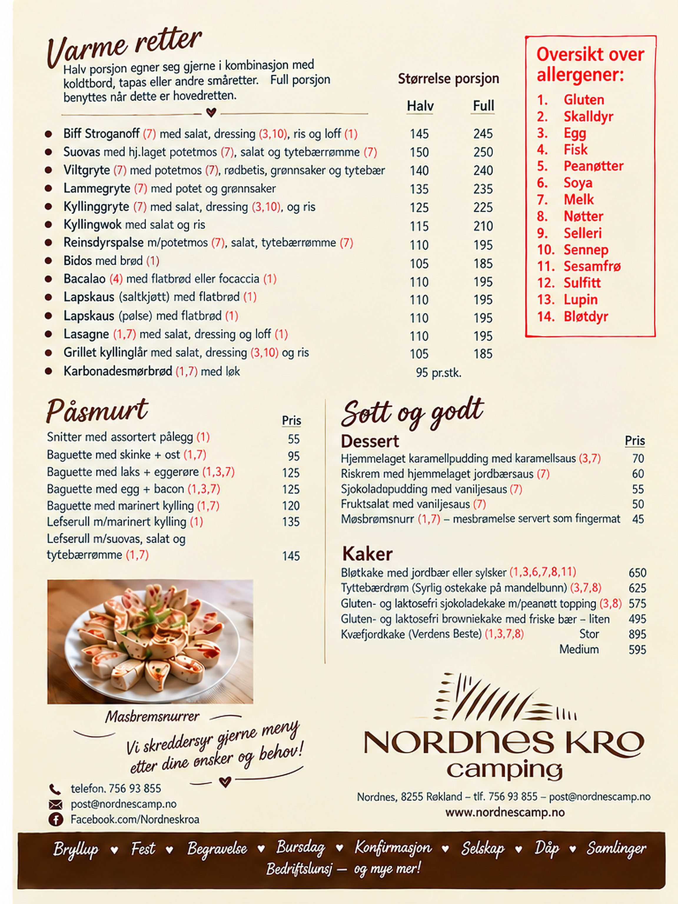 Catering side 2