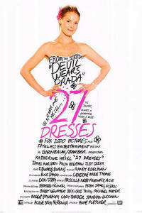  27 Dresses Poster  122176c  